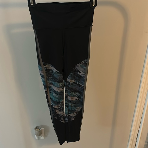Lululemon running leggings size 2 multicolored - Picture 1 of 6